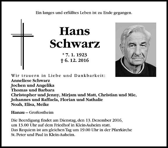 Hans Schwarz