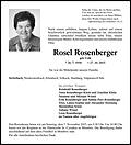 Rosel Rosenberger