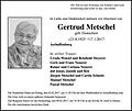 Gertrud Metschel