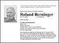 Roland Berninger