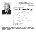 Hans Frankenberger