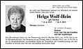 Helga Wolf-Hein