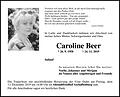Caroline Beer