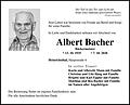 Albert Bacher