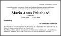 Maria Anna Pritchard