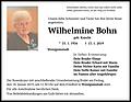 Wilhelmine Bohn