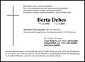 Berta Debes