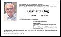 Gerhard Klug