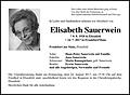 Elisabeth Sauerwein