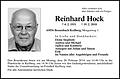 Reinhard Hock
