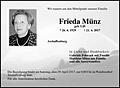 Frieda Münz