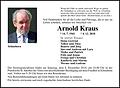 Arnold Kraus