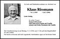 Klaus Rissmann