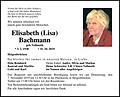Elisabeth Bachmann