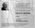 Franz Hohm