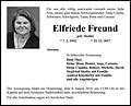 Elfriede Freund