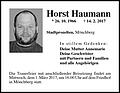 Horst Haumann