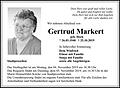 Gertrud Markert