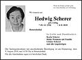 Hedwig Scherer