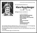 Klara Rosenberger