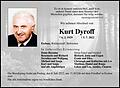 Kurt Dyroff