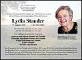 Lydia Stauder