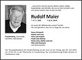 Rudolf Maier