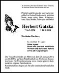 Herbert Gatzka