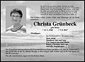 Christa Grünbeck