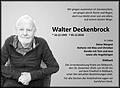 Walter Deckenbrock