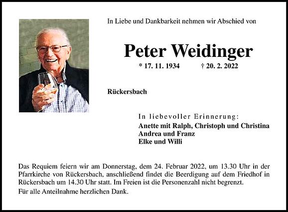 Peter Weidinger