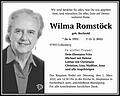 Wilma Romstöck