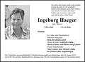 Ingeborg Haeger