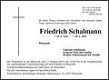 Friedrich Schalmann