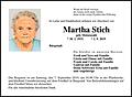 Martha Stich