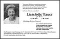 Liselotte Tauer