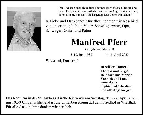 Manfred Pferr