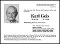 Karl Geis