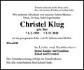 Christel Klug