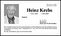 Heinz Krebs