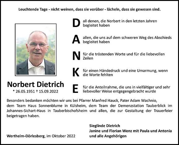 Norbert Dietrich