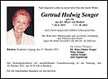 Gertrud Hedwig Senger
