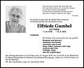 Elfriede Gumbel