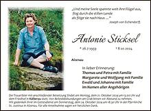 Antonie Sticksel