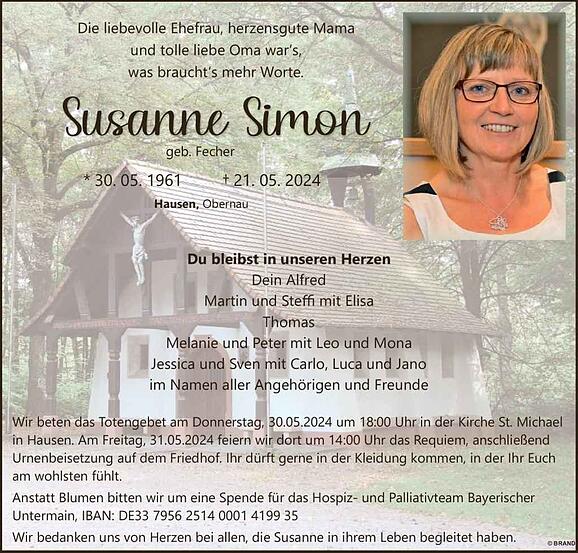 Susanne Simon, geb. Fecher