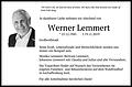 Werner Lemmert