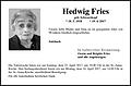 Hedwig Fries