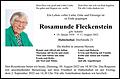 Rosamunde Fleckenstein