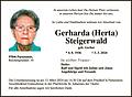 Gerharda Steigerwald