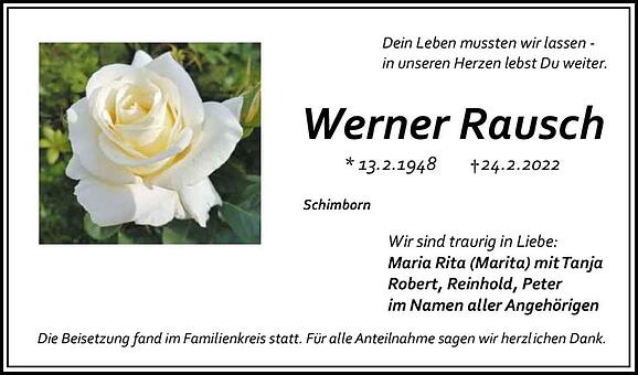 Werner Rausch